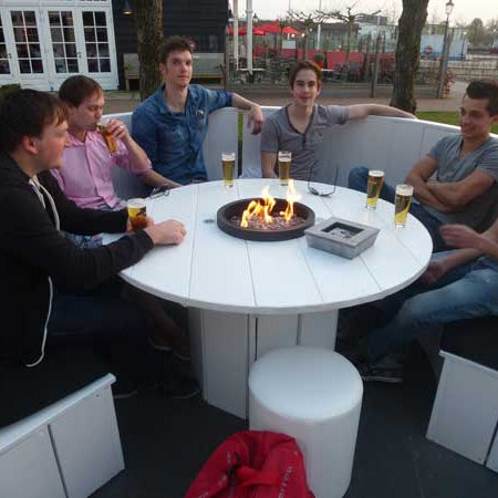 VUURTAFEL ROUND Gas Firepit