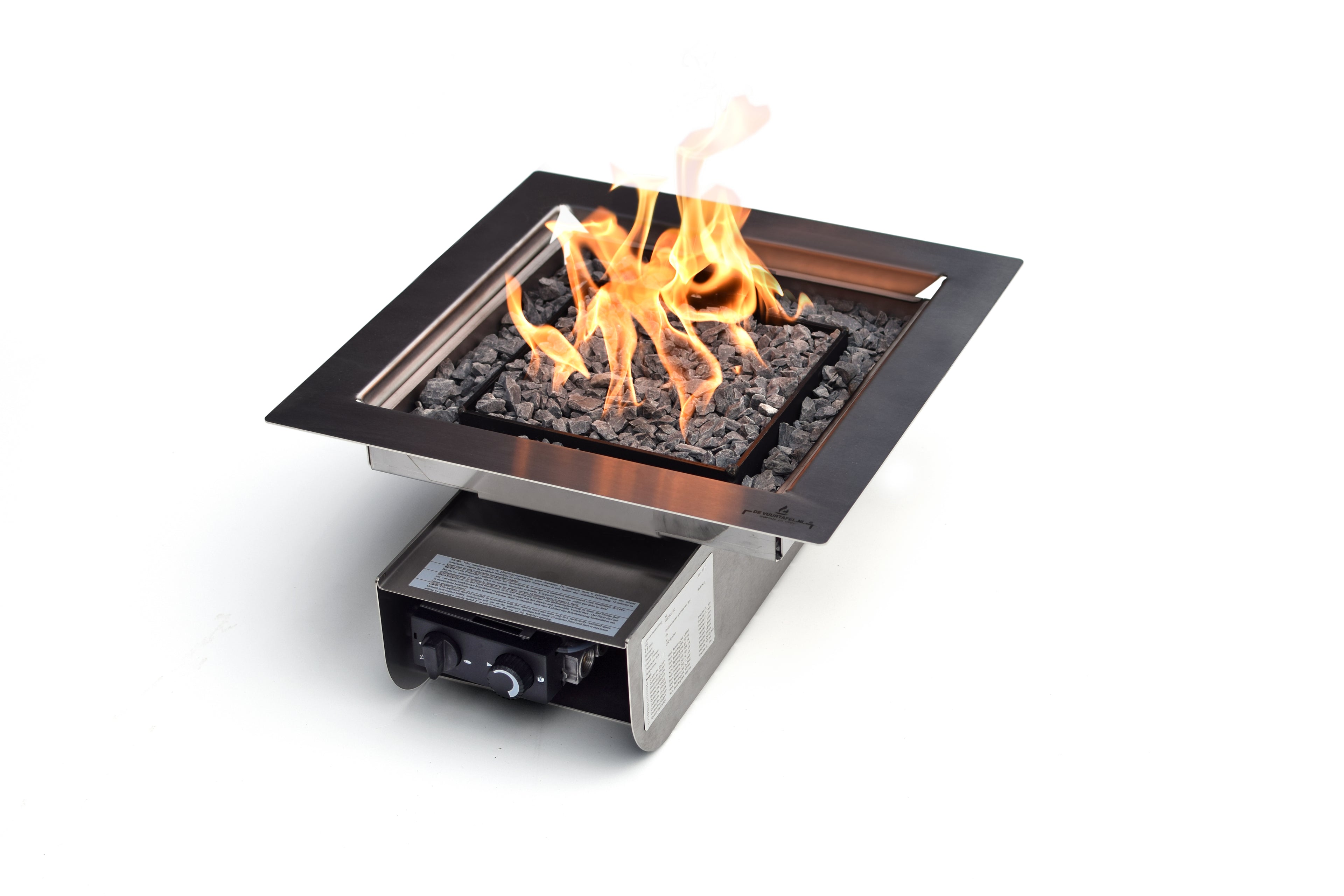 RVS 39*39 Gas Firepit