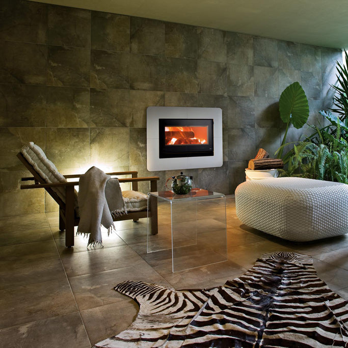 VIVO Wood Fireplace 90 Lateral