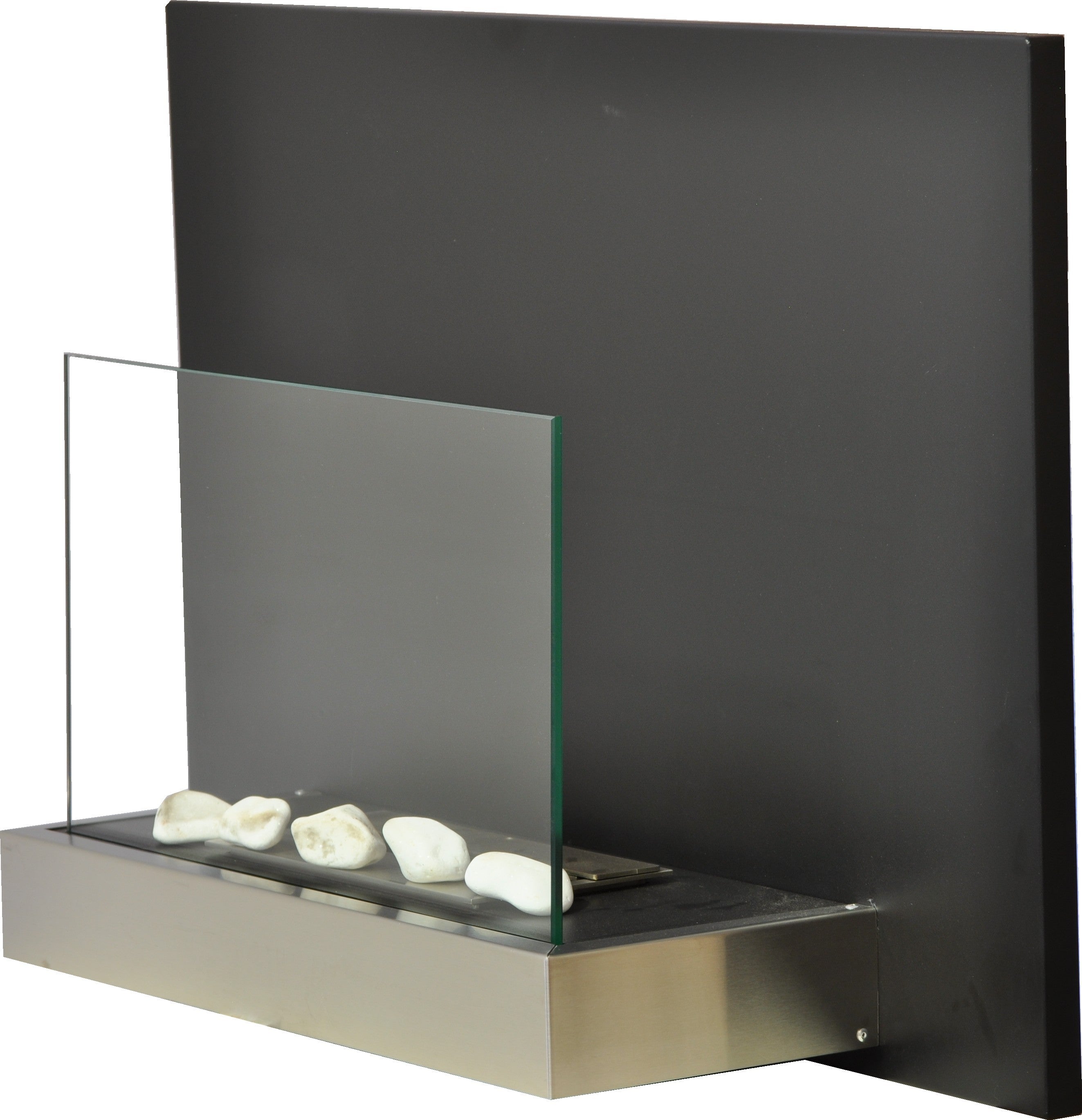 BIO WALL 75 BI Ethanol Fireplace Lateral