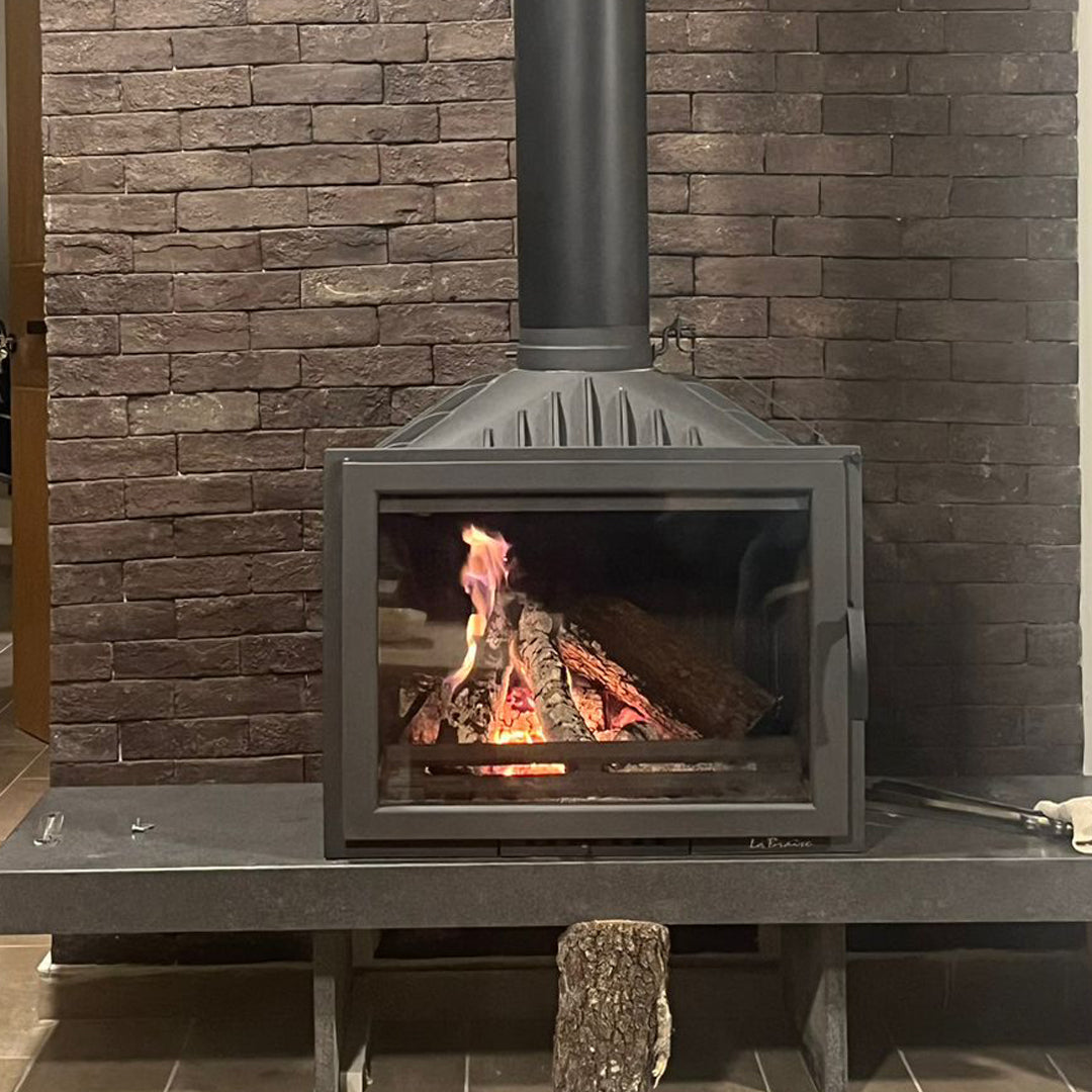ALBER Wood Fireplace  Lateral