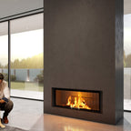 VARIA BH120 3S Wood Fireplace Lateral