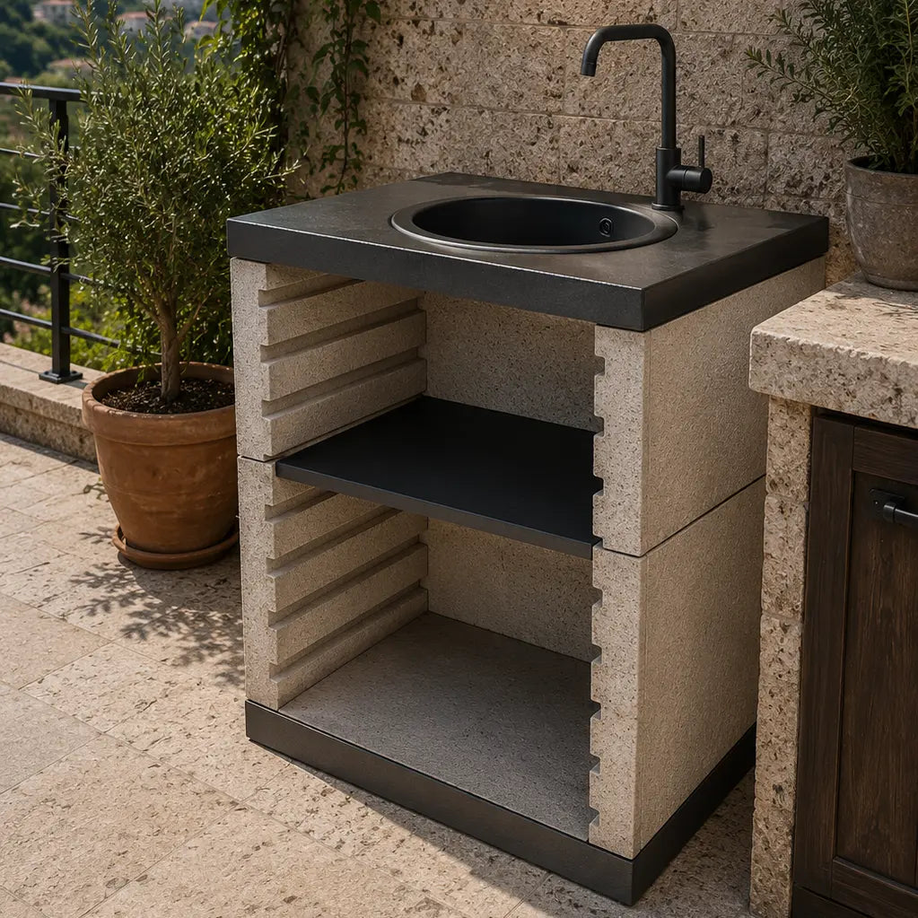 FREGADERO sink moving from the right